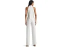 Комбинезон Lauren Ralph Lauren Belted Jersey Halter Wide-Leg с запахом и поясом