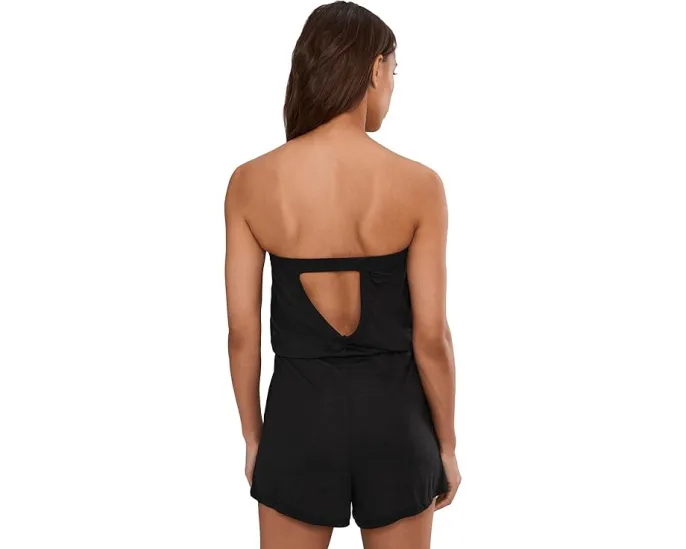 Комбинезон BECCA Beach Date Tube с вырезом на спине и регулируемым поясом