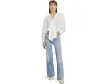 Джинсы 7 For All Mankind Ultra High Rise Jo с завышенной талией и широкими штанинами