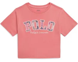 Футболка боксерского кроя с логотипом из хлопкового джерси Polo Ralph Lauren Kids