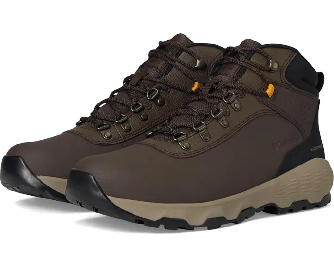 Кожаные треккинговые ботинки Columbia Newton Wander Leather с технологией Omni Tech