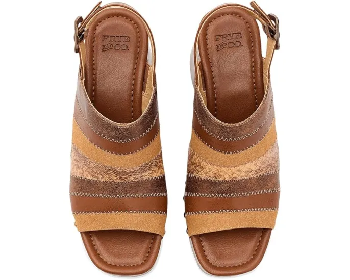 Сабо FRYE AND CO. Wylie Patchwork с блочным каблуком