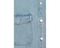 Джинсовая куртка-рубашка Airy Denim Relaxed Madewell с хлопковым составом