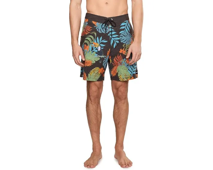 Плавки Hurley Phantom Eco Classic Slub Zip 18 с карманом на молнии