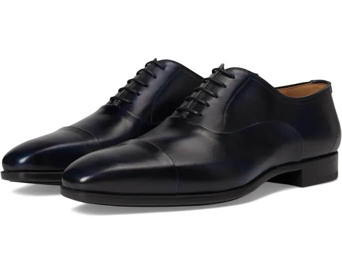 Оксфорды Magnanni 22845-00 с квадратным носком и резиновой подошвой