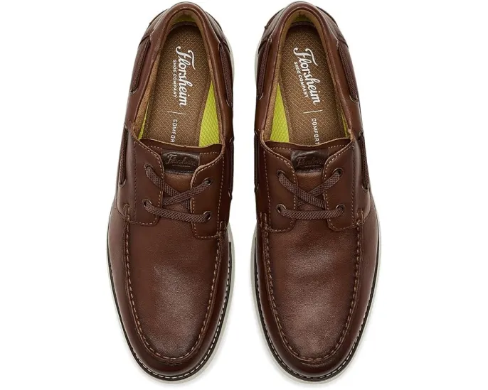 Ботинки Launch Moc Toe Boat Shoes от Florsheim с технологией Comfortech
