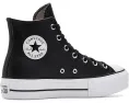 Converse Chuck Taylor All Star высокие кожаные кроссовки на платформе
