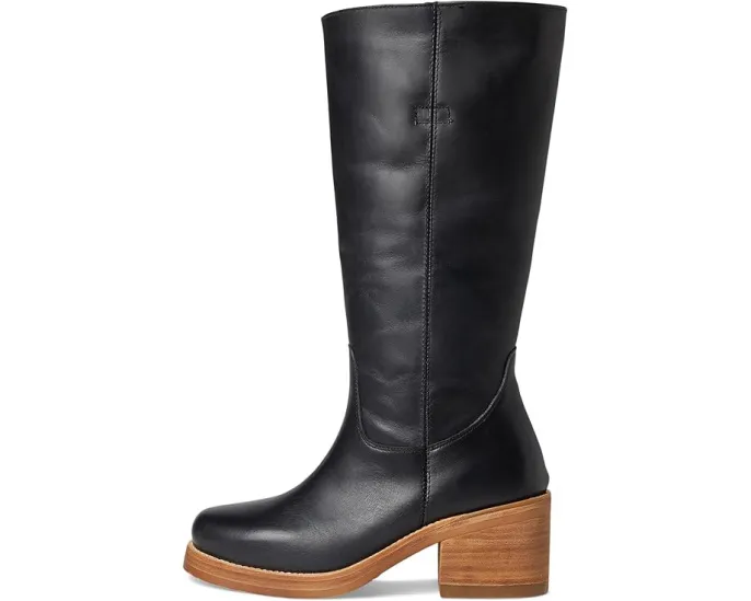 Высокие ботинки Dingo Vagabond из кожи с круглым носком