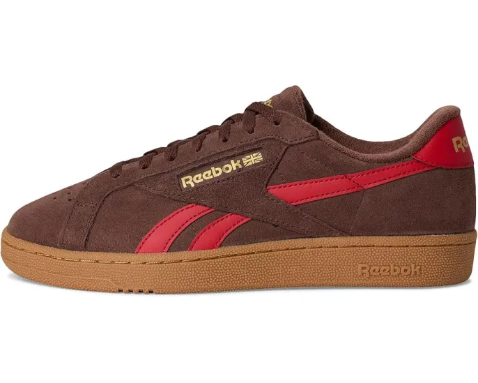 Кроссовки Reebok Club C Grounds UK с полиэстеровым верхом и резиновой подошвой