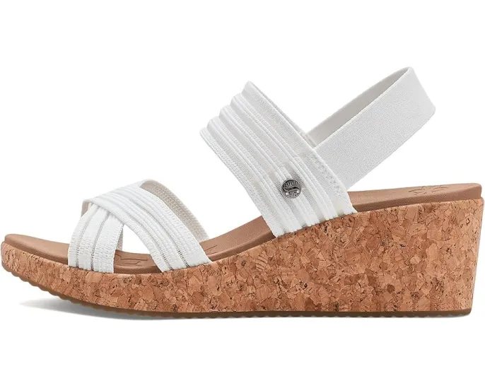 Сандалии SKECHERS Arch Fit Beverlee 2.0 Bali Vibes с поддержкой свода стопы и искусственной кожей