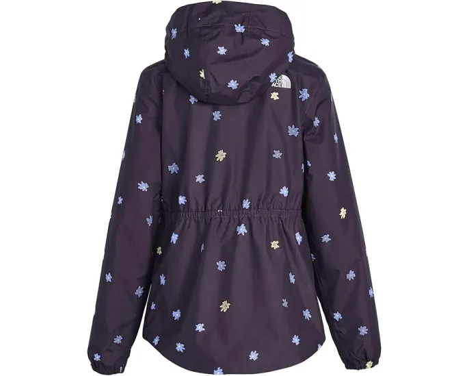 Детская куртка The North Face Kids Antora Rain Jacket Print с цветочным принтом