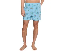 Шорты Cotton Seersucker Woven Boxer Tommy Bahama с принтом