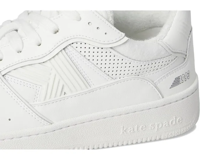 Kate Spade New York кроссовки 93 Kicks низкие на шнуровке с кожаным верхом