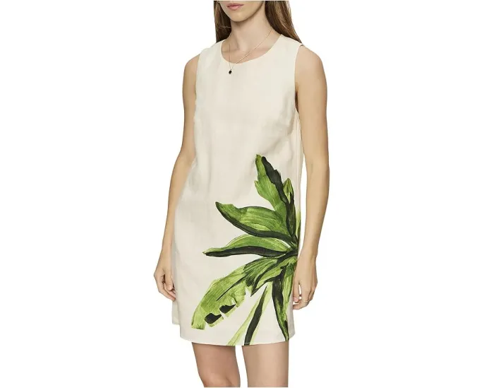 Way To Be Linen Shift Dress