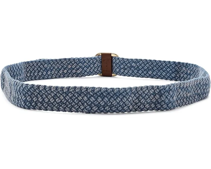 Ремень Lauren Ralph Lauren Square Slide с квадратной пряжкой и плетеным шнуром