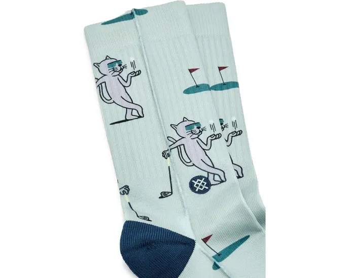 Носки Stance Players Club Crew зеленого цвета