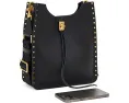 Сумка Rebecca Minkoff Darren Medium Feed из замши со съемным ремнем