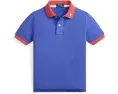 Polo Ralph Lauren Kids Поло из стрейч-хлопковой сетки для малышей и детей