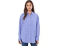 Свободная рубашка Coastal Poplin из органического хлопка от Faherty