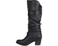 Сапоги Journee Collection Late на широкую икру с заниженным голенищем
