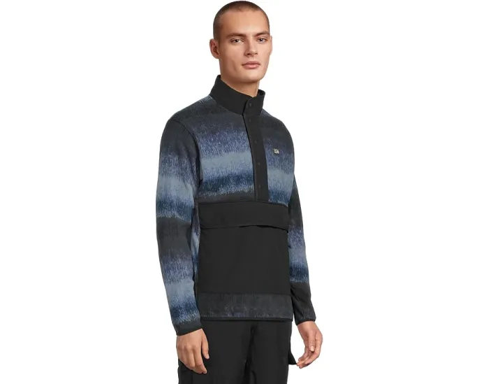 Кофта Mountain Hardwear Microchill на пуговицах с капюшоном и карманом кенгуру