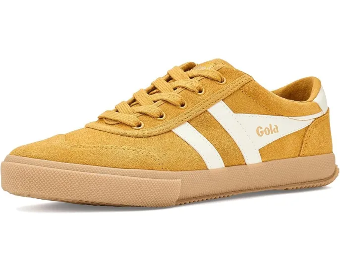 Кроссовки Badminton Suede от Gola с верхом из замши и винтажной подошвой