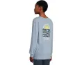 Salty Crew футболка Sunrise Long Sleeve Boyfriend Tee длинная синяя
