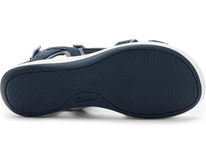 Сандалии Clarks Cloudsteppers Mira Free с мягкой стелькой Cushion Soft и ремешком на липучке