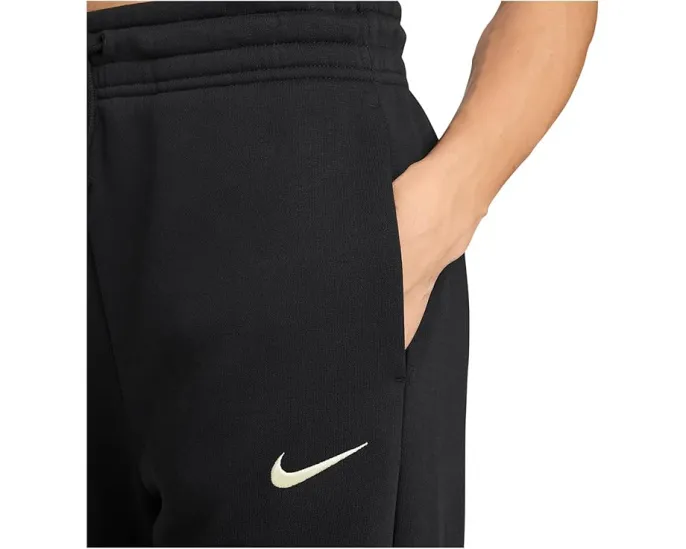 Широкие брюки Nike Sportswear Phoenix Fleece с высокой талией