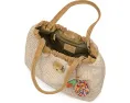 Летняя сумка-тоут Marc Jacobs The Summer Woven Cristina из плетеной ткани