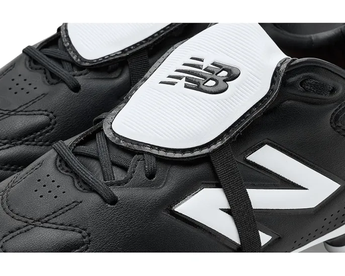 Бутсы футбольные New Balance 442 Pro Tongue Fg V3 с кожаным верхом