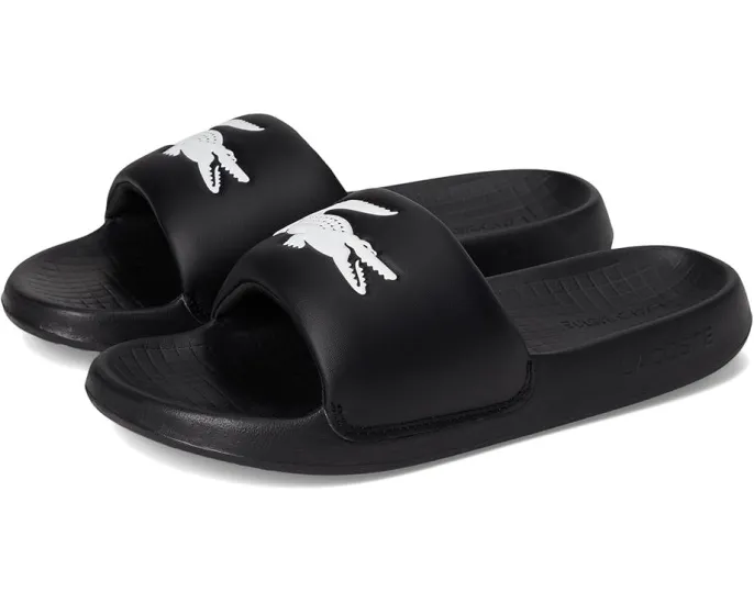 Сланцы Lacoste Slide с мягкой стелькой из ЭВА и круглым носком