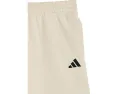 adidas Штаны для детей на эластичном поясе из флиса с широкими штанинами