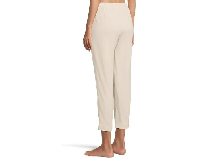 Брюки Barefoot Dreams из льняной смесовой ткани с эластичным поясом