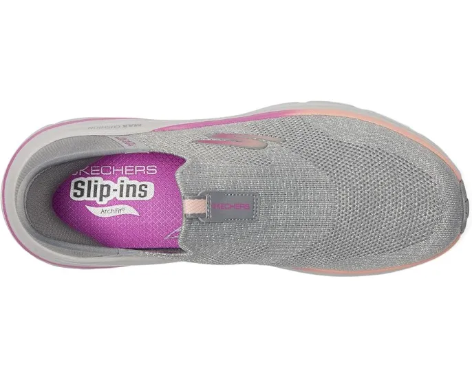 Skechers Max Cushioning Arch Fit 2.0 Cambridge без шнуровки с максимальной амортизацией и поддержкой свода стопы