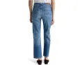 Прямые джинсы AG Jeans Brinley со средней посадкой в стирке 16 Years Soaring