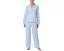 Lauren Ralph Lauren Cotton Woven Long Sleeve Notch Collar PJ Set пижамный набор из хлопка с длинным рукавом