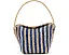 Сумка через плечо Handwoven Shoulder Bag от Madewell с полосками