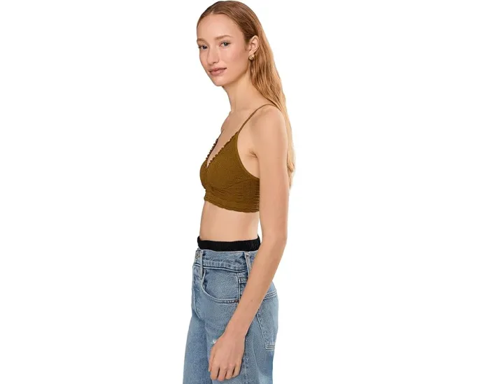 Беспроводное бра Free People Heirloom Seamless с V-образным вырезом