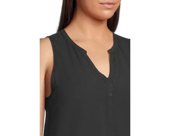 Splendid Мини-платье Chelsea Indigo с V-образным вырезом и карманами