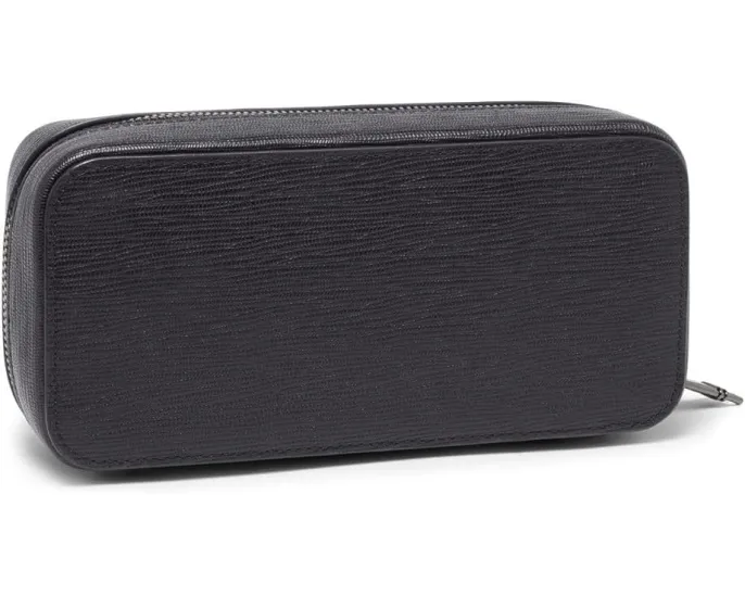 Дорожный футляр Tumi для часов из полированной кожи на 2 пары