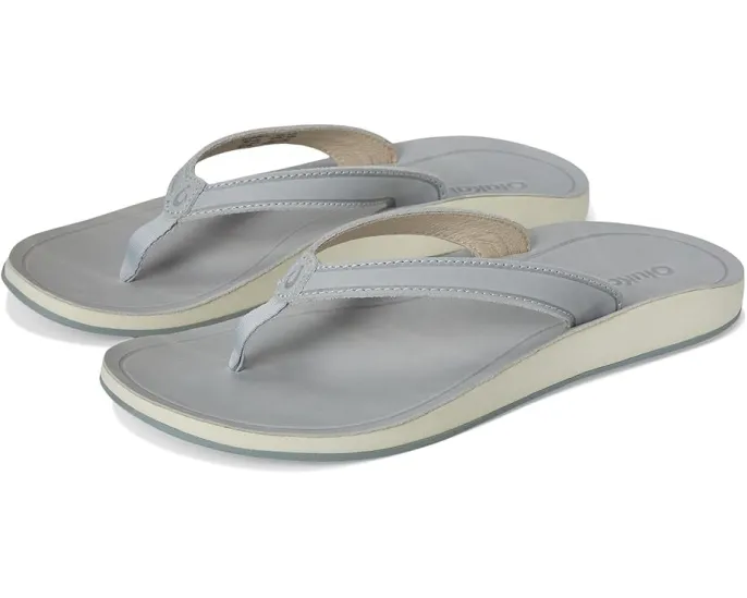 Кожаные шлепанцы OluKai Southshore с водонепроницаемой конструкцией