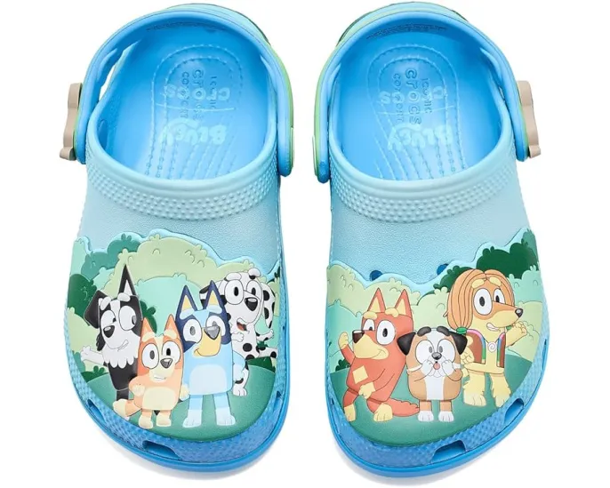 Кроксы Crocs Kids Bluey Best Buddies Classic Clogs для малышей