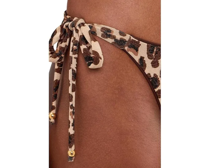 Низ для купальника Safari Leopard Demi Reversible с запахом от BECCA