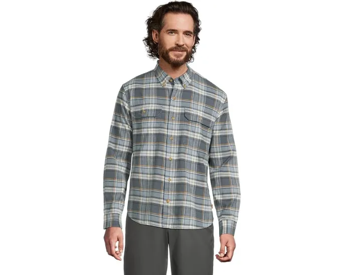 Рубашка Stonecoast Hemp от L.L.Bean с длинным рукавом и слегка приталенным кроем навыпуск