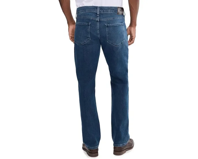Джинсы Paige Normandie Heritage Straight Leg в средне-темном оттенке Montfort