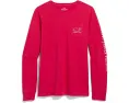 Футболка Garment-Dyed Vintage Whale Long-Sleeve Pocket Tee Vineyard Vines с длинным рукавом