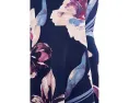 Платье Calvin Klein Sleeveless Floral Fit And Flare с принтом по всей поверхности и застежкой на спине