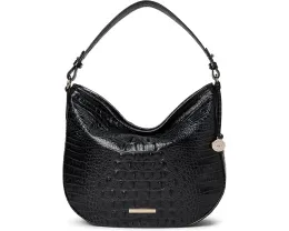 Сумка через плечо Small Kathleen с драпированным силуэтом и карманом для ручек Brahmin