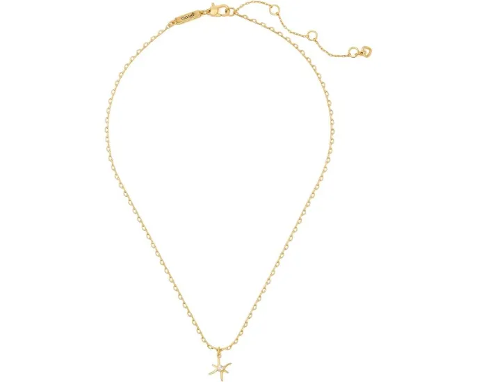 Kate Spade New York кулон мини What's Your Sign Pisces прозрачный